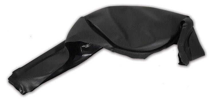403120 Dash Pad Skin, 1963-1964 Chevy Corvette, Black, Left/Driver
