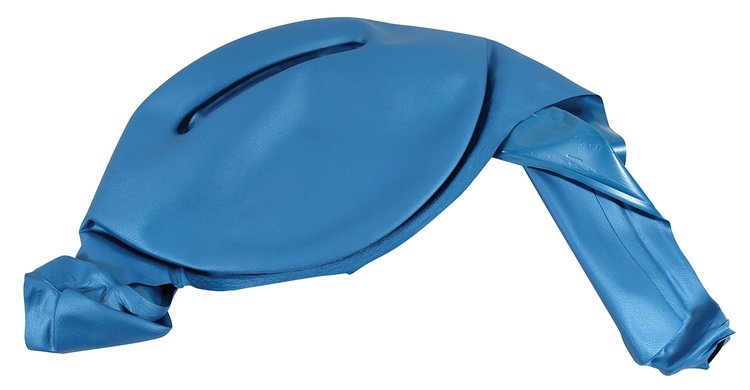 403440 Dash Pad Skin, 1965-1966 Chevy Corvette, Bright Blue Right/Passenger