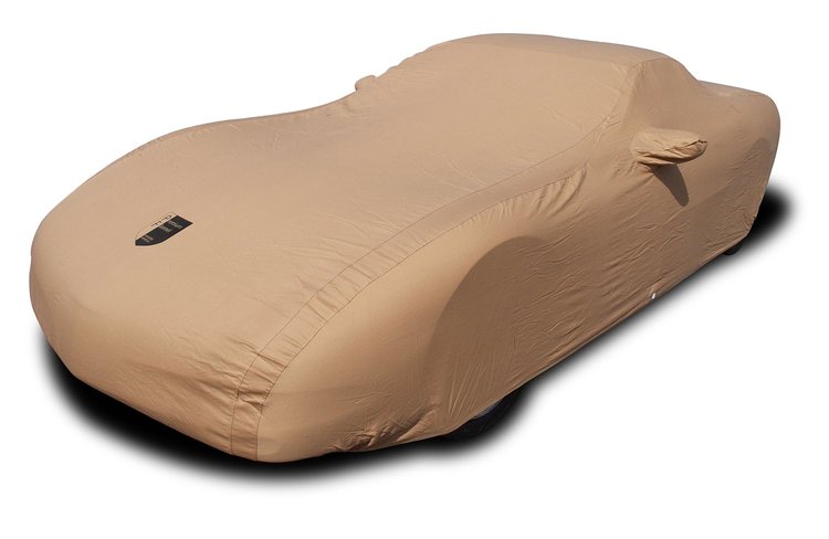 4035 Premium Flannel Indoor Car Cover, 1997-2004 Chevy Corvette, Tan