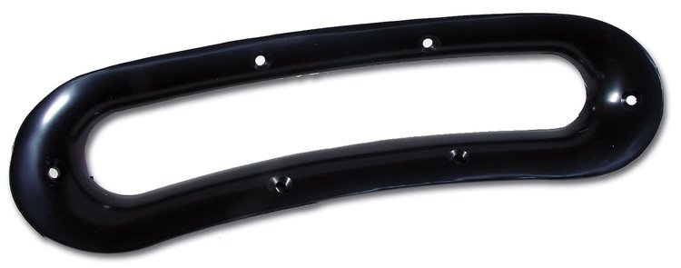 405420 Dash Insert, 1964-1966 Chevy Corvette, Black, 6 Hole