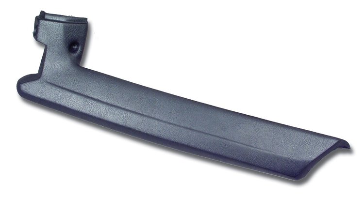 405563 Pillar Post, 1968-1969 Chevy Corvette, Gunmetal Left/Driver