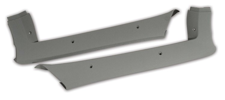 405767 Pillar Posts, 1977-1977 Chevy Corvette, Smoke