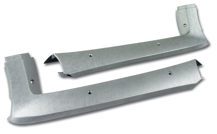 405862 Pillar Posts, 1978-1978 Chevy Corvette, Silver Pace