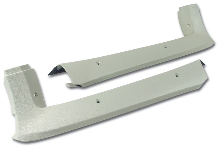 405866 Pillar Posts, 1979-1980 Chevy Corvette, Oyster