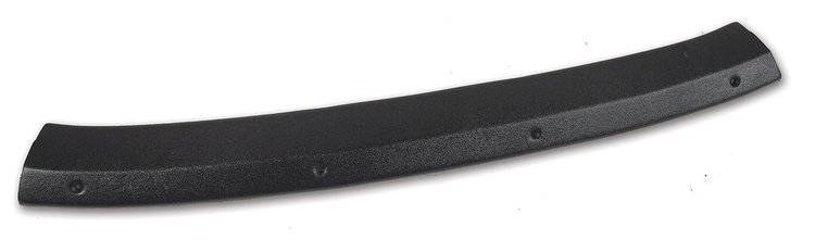 406420 Header Molding, 1977-1981 Chevy Corvette, Black