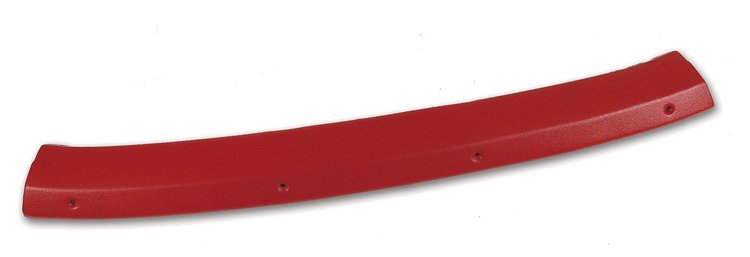 406424 Header Molding, 1977-1981 Chevy Corvette, Red