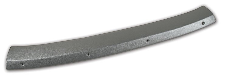 406462 Header Molding, 1978-1978 Chevy Corvette, Silver Pace