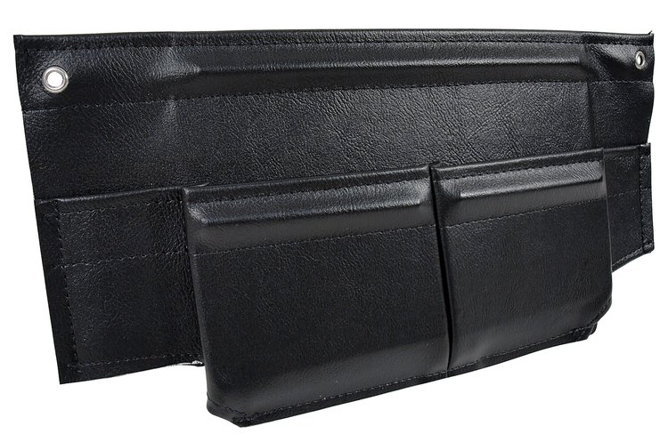 407120 Map Pocket, 1969-1977 Chevy Corvette, Black