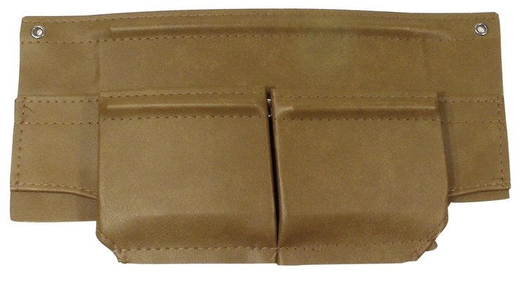 407151 Map Pocket, 1973-1975 Chevy Corvette, Medium Saddle