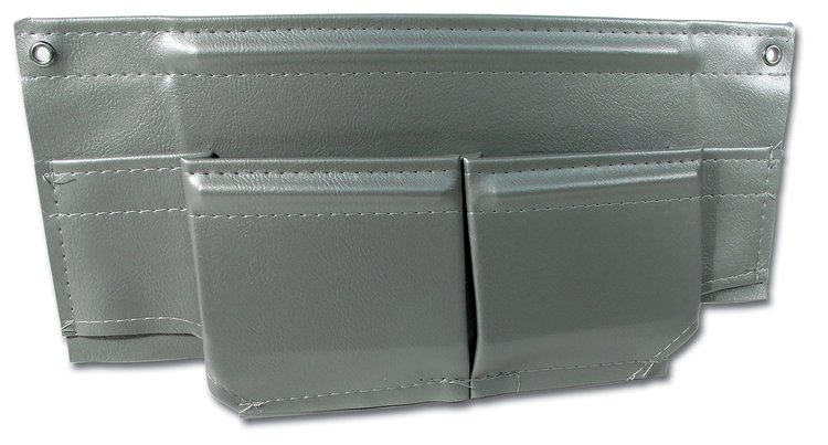 407161 Map Pocket, 1974-1975 Chevy Corvette, Silver