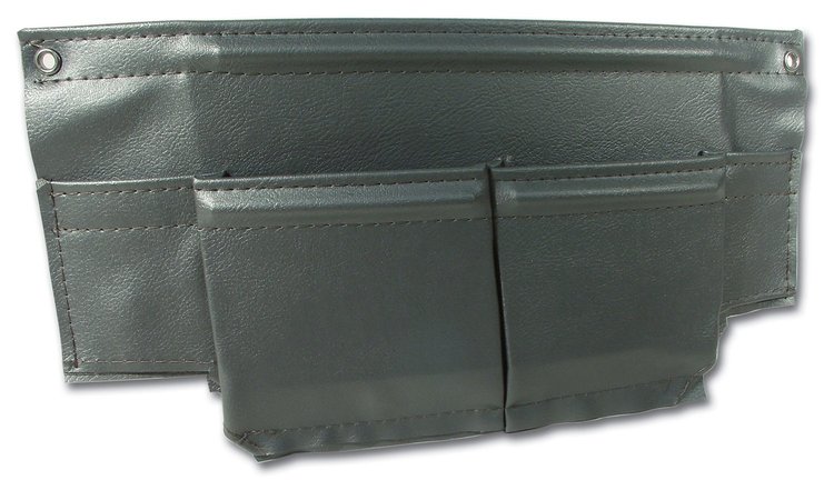 407163 Map Pocket, 1969 Chevy Corvette, Gunmetal