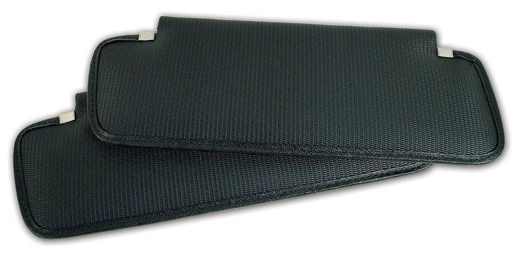 408014 Sunvisors, 1969 Chevy Corvette, Green Comfortweave