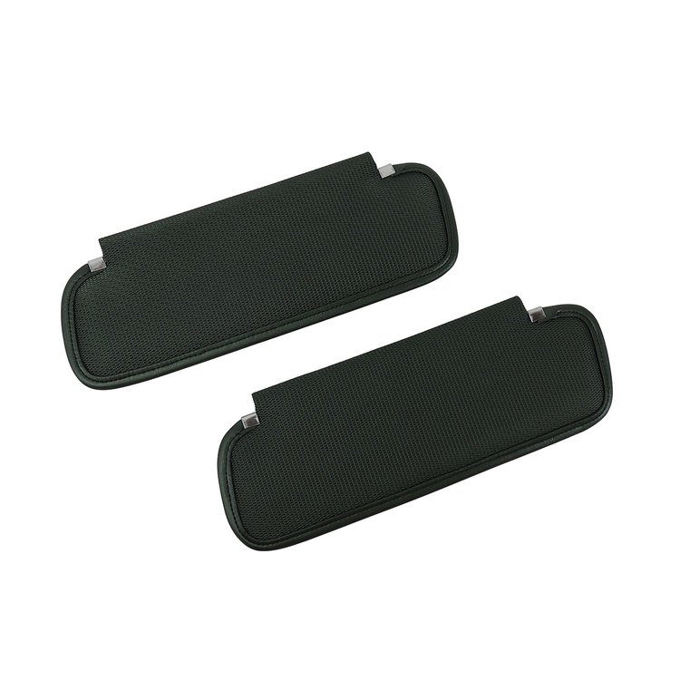 408017 Sunvisors, 1970-1970 Chevy Corvette, Green Comfortweave