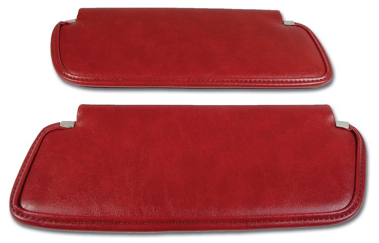408434 Sunvisors, 1976-1976 Chevy Corvette, Firethorn