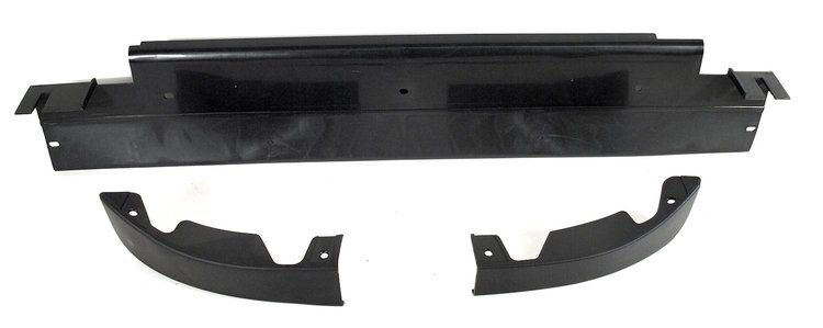 41027 3pc Front Air Dam Set W/O Mounting Hardware, 2005-2013 Chevy Corvette