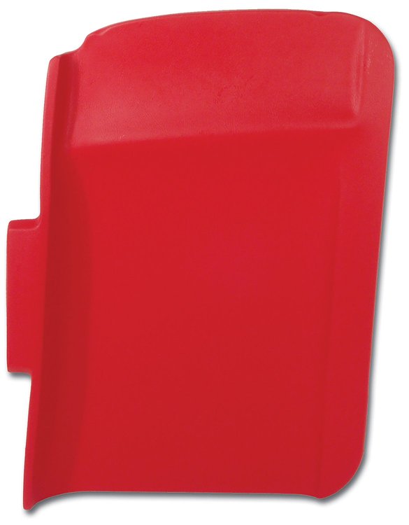 410330 T-Top Pad, 1968-1972 Chevy Corvette, Red Right/Passenger