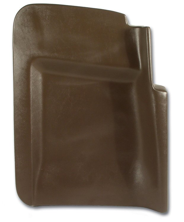 410855 T-Top Pad, 1978-1978 Chevy Corvette, Dark Brown Left/Driver
