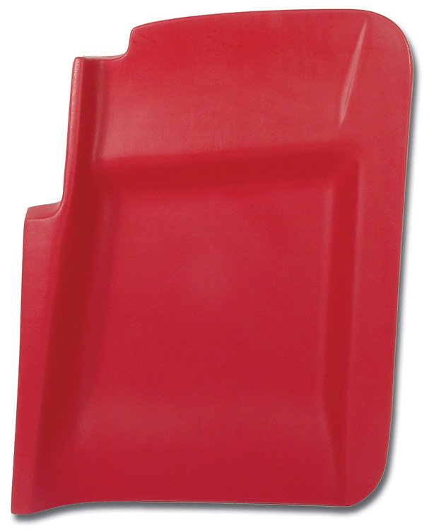 410924 T-Top Pad, 1978-1979 Chevy Corvette, Red Right/Passenger
