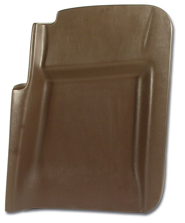 410955 T-Top Pad, 1978-1978 Chevy Corvette, Dark Brown Right/Passenger