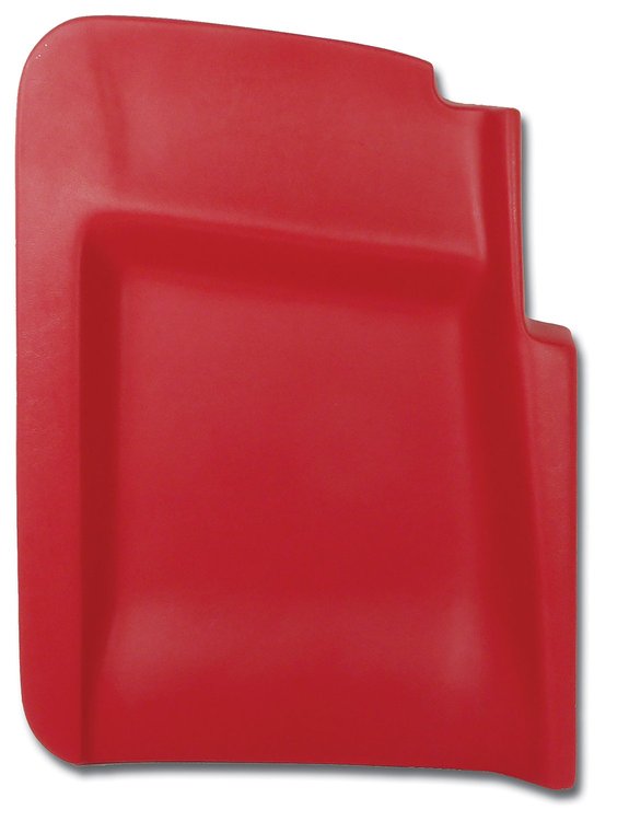411024 T-Top Pad, 1980-1981 Chevy Corvette, Red Left/Driver