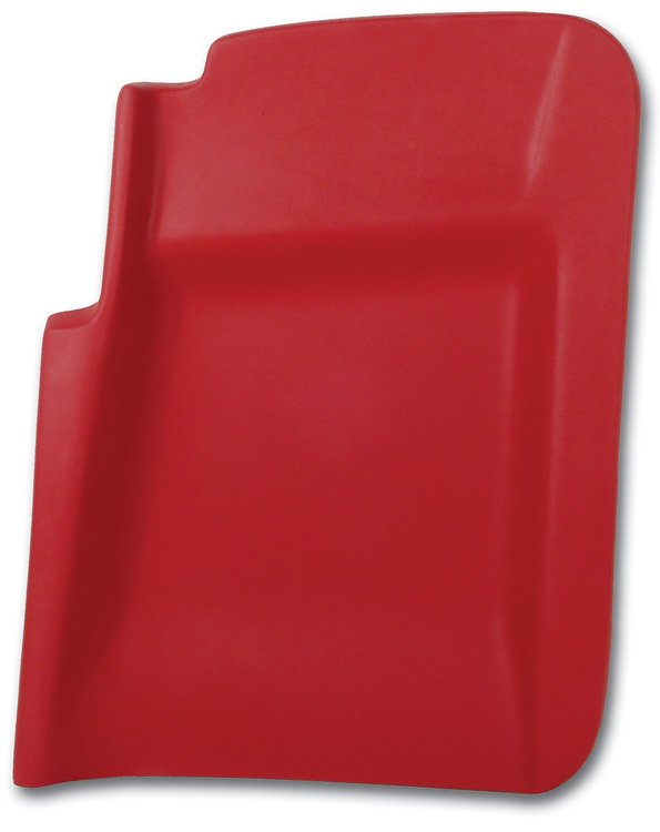 411124 T-Top Pad, 1980-1981 Chevy Corvette, Red Right/Passenger