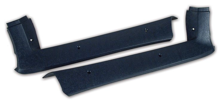 411248 Pillar Posts, 1981-1981 Chevy Corvette, Dark Blue