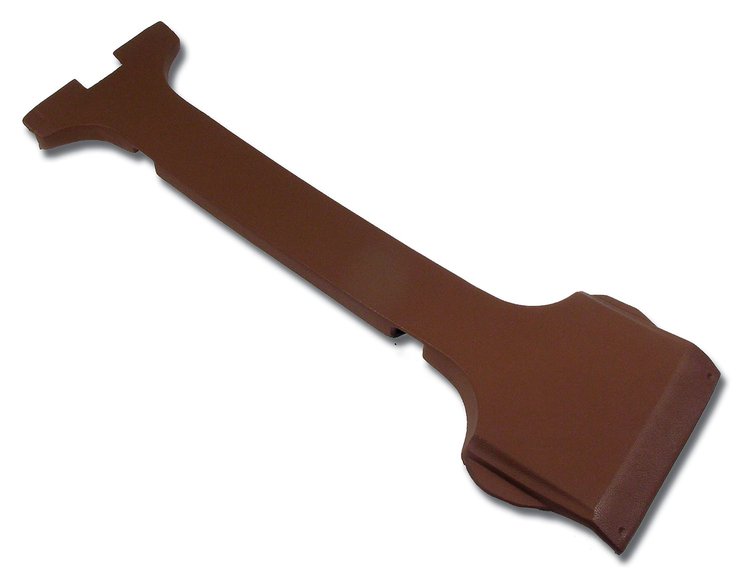 411423 T-Top Center Panel, 1973-1973 Chevy Corvette, Dark Saddle