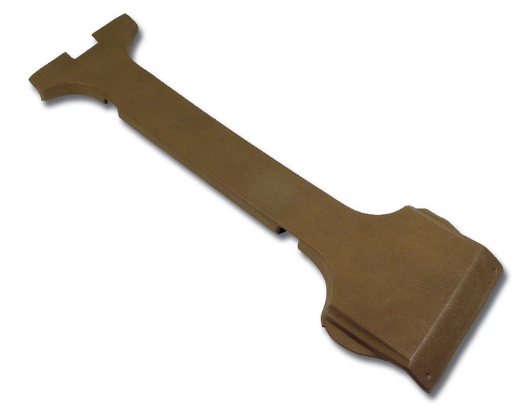 411451 T-Top Center Panel, 1973-1975 Chevy Corvette, Medium Saddle