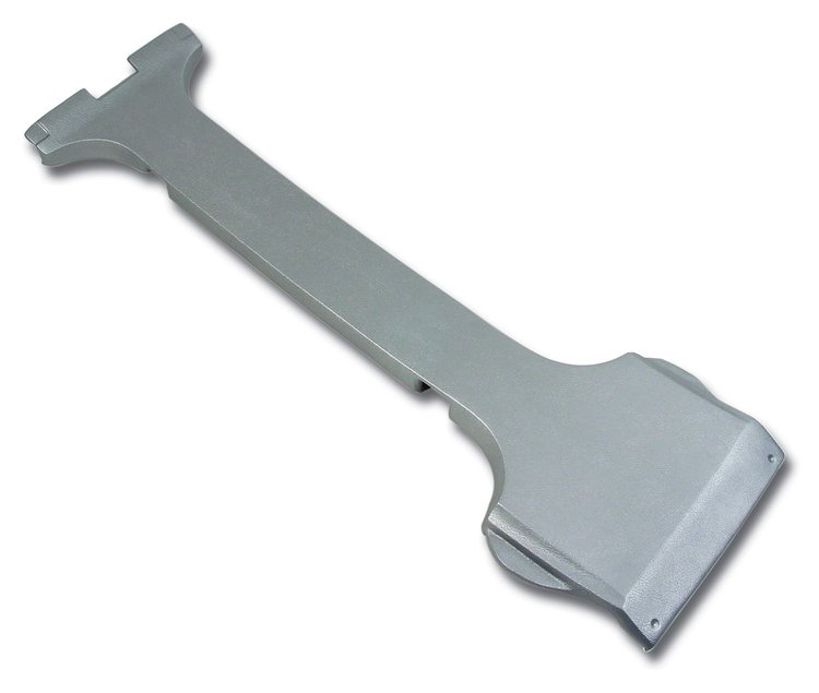 411461 T-Top Center Panel, 1974-1975 Chevy Corvette, Silver