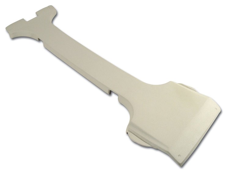 411476 T-Top Center Panel, 1976-1976 Chevy Corvette, White 76E