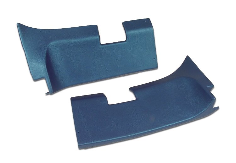 413041 Rear Coupe Roof Panels, 1968-1968 Chevy Corvette, Bright Blue 68E