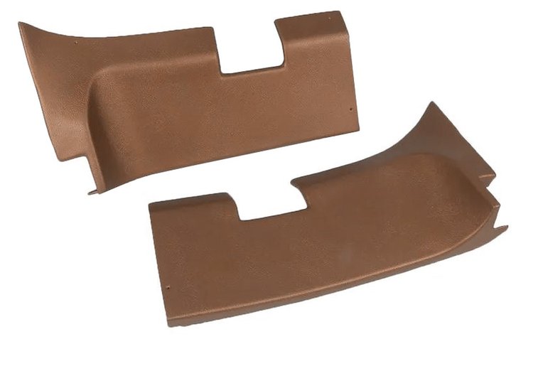 413056 Rear Coupe Roof Panels, 1968-1968 Chevy Corvette, Saddle 68E