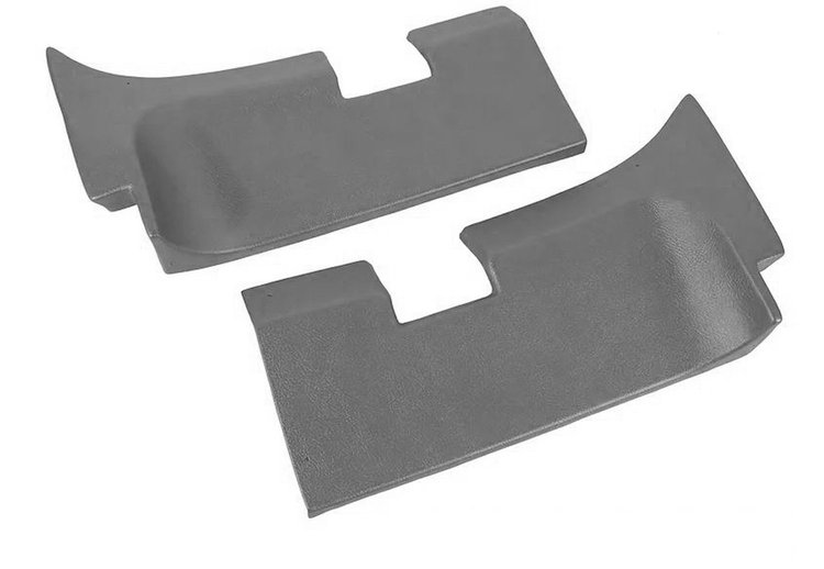 413163 Rear Coupe Roof Panels, 1968-1968 Chevy Corvette, Gunmetal 68L