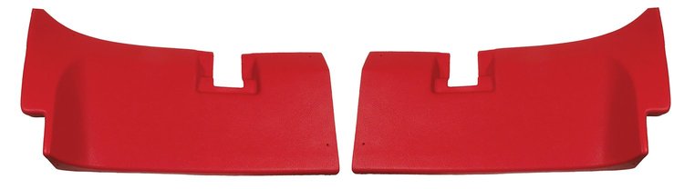 413230 Rear Coupe Roof Panels, 1969-1972 Chevy Corvette, Red