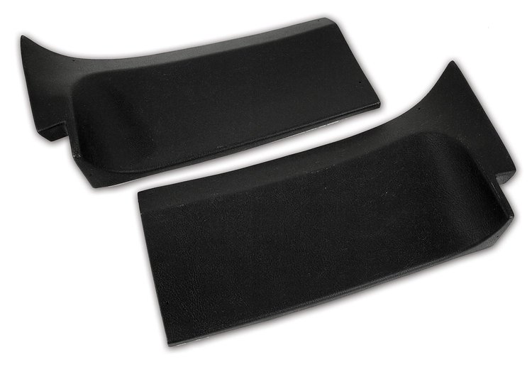 413320 Rear Coupe Roof Panels, 1973-1976 Chevy Corvette, Black, 76E