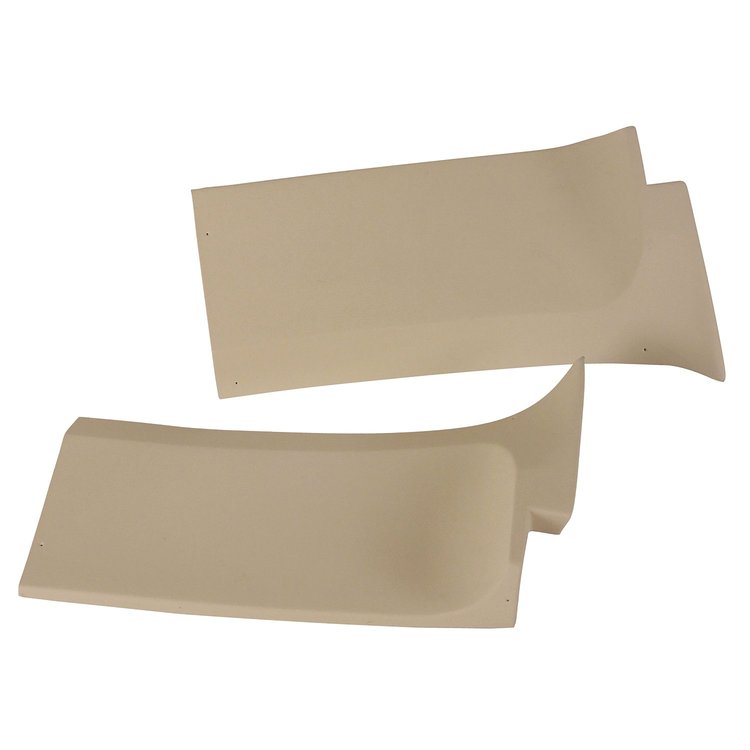 413376 Rear Coupe Roof Panels, 1976-1976 Chevy Corvette, White 76E
