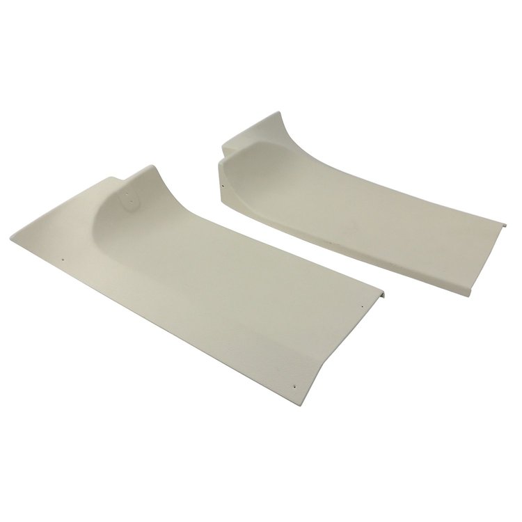 413476 Rear Coupe Roof Panels, 1976-1977 Chevy Corvette, White 76L