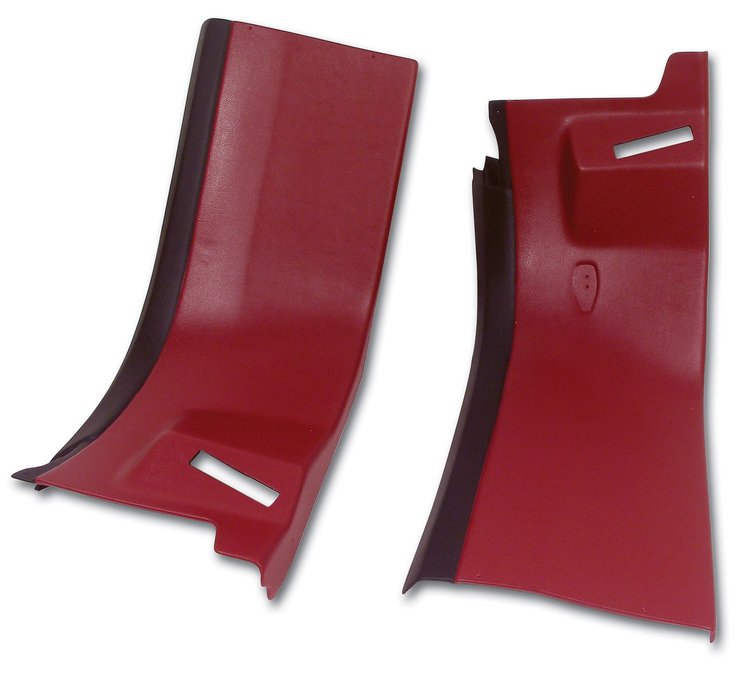 413626 Rear Coupe Roof Panels, 1982-1982 Chevy Corvette, Red