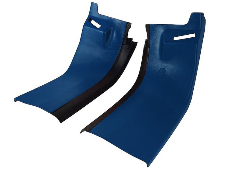 413646 Rear Coupe Roof Panels, 1982-1982 Chevy Corvette, Dark Blue
