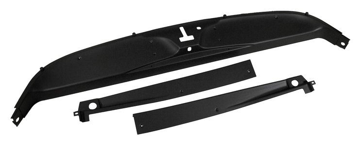 41365 Rear Deck Trim, 1984-1996 Chevy Corvette, 3 Piece Set