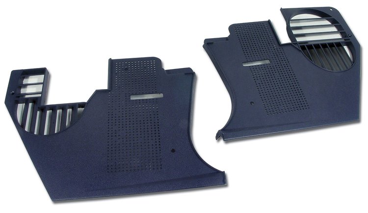 413948 Kick Panels, 1978-1981 Chevy Corvette, Dark Blue