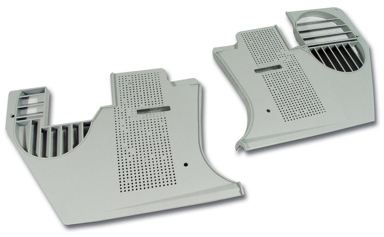 413973 Kick Panels, 1978-1978 Chevy Corvette, Oyster