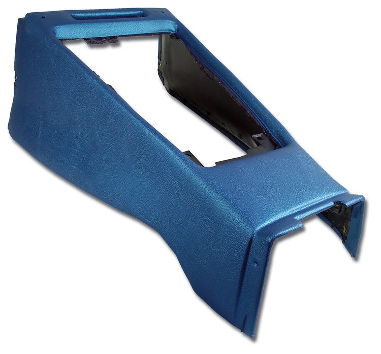 414041 Shift Console Housing, 1968-1969 Chevy Corvette, Bright Blue