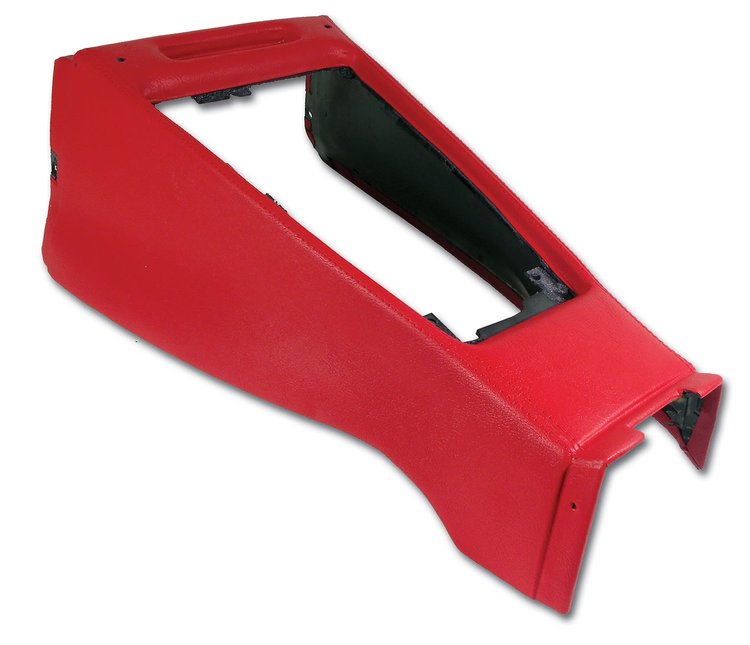 414130 Shift Console Housing, 1970-1970 Chevy Corvette, Red