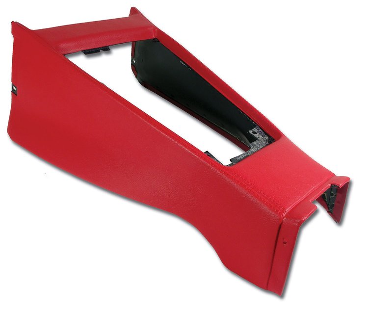 414330 Shift Console Housing, 1972-1972 Chevy Corvette, Red