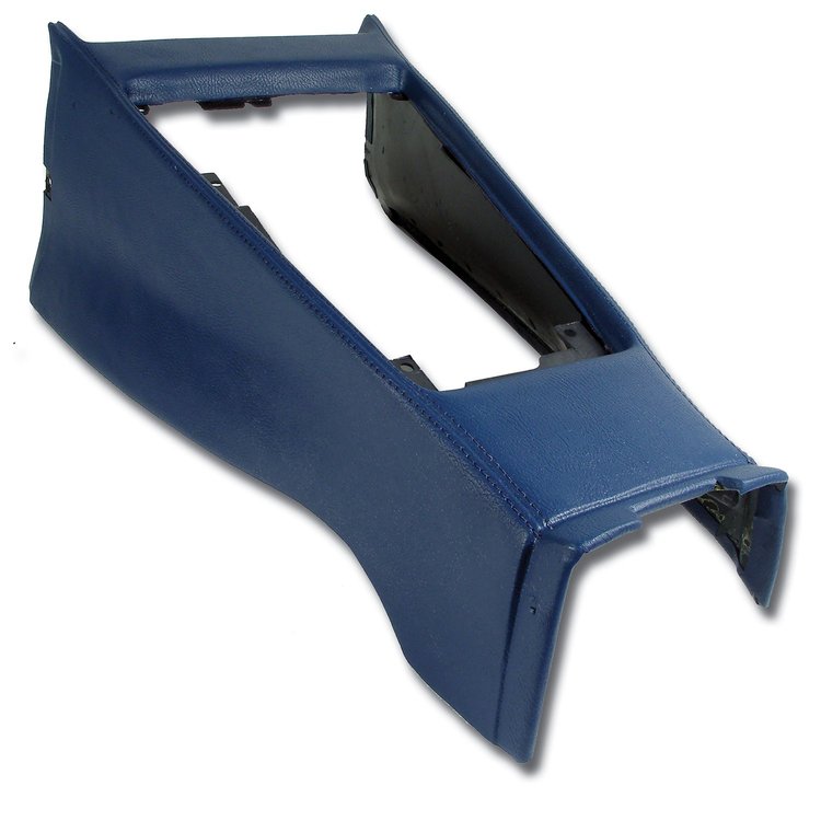 414347 Shift Console Housing, 1972-1972 Chevy Corvette, Royal Blue