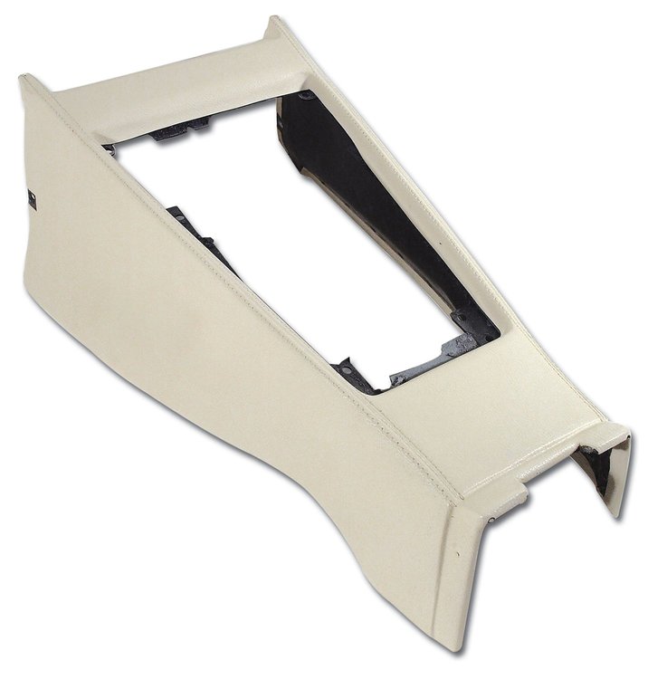 414376 Shift Console Housing, 1976-1976 Chevy Corvette, White