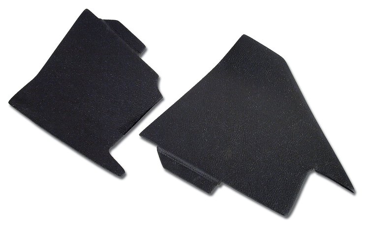 414520 Shift Console Side Trim, 1968-1968 Chevy Corvette, Black