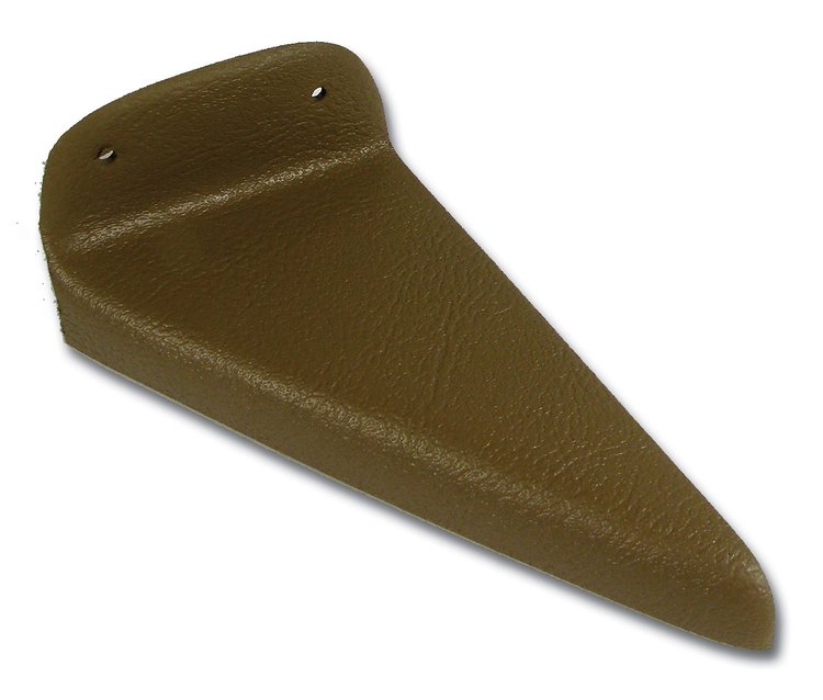 414756 Shift Console Trim Extension, 1968-1969 Chevy Corvette, Saddle