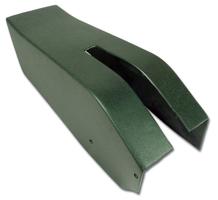 415317 Park Brake Console, 1970-1970 Chevy Corvette, Green